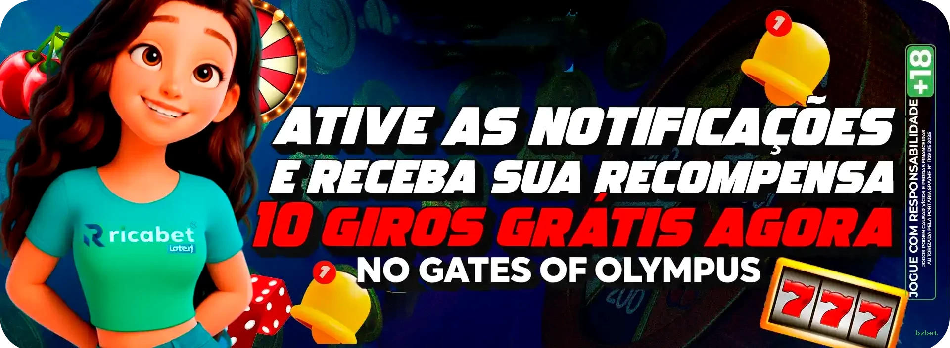 Canal oficial da bzbet no Telegram